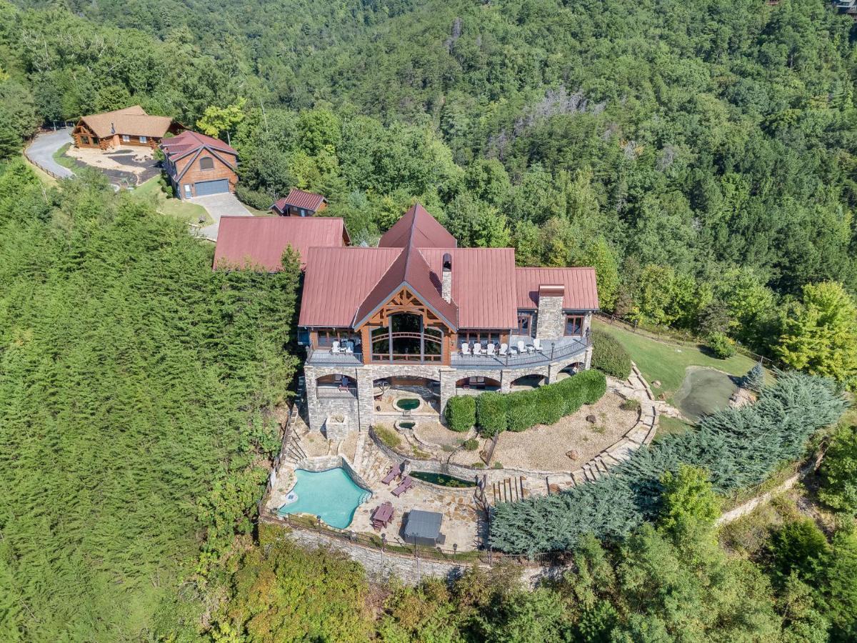 Journey'S End, 5 Bedrooms, Sleeps 12, Private Outdoor Pool, Theater, Sauna Sevierville Exterior photo